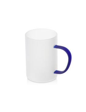 Стеклянная матовая кружка для сублимации Акцент