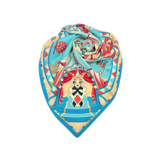 Платок Русская неваляшка. Праздник