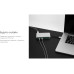 Хаб 8-в-1 Type-C Hermes, USB 3.0 x 3, Type-C PD, HDMI, LAN, картридер