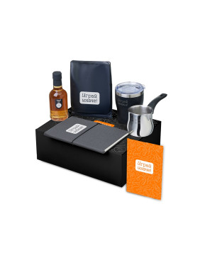 Подарочный набор Re:y. Routine с туркой, термокружкой и кофе