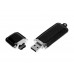 USB 2.0- флешка на 32 Гб классической прямоугольной формы