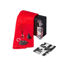 Подарочный набор Re:Home с пледом, свечой и диффузором