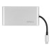 Хаб 8-в-1 Type-C Hermes, USB 3.0 x 3, Type-C PD, HDMI, LAN, картридер