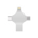 USB 3.0-флешка на 256 Гб 4-в-1 с разъемами Micro USB, Type-C и Lightning