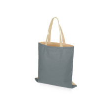 Сумка для шопинга Twin двухцветная из хлопка, 180 г/м2