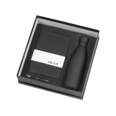 Подарочный набор Color it с блокнотом, металлической ручкой и термобутылкой