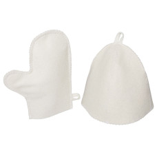 Банный набор из шапки и рукавицы Renew