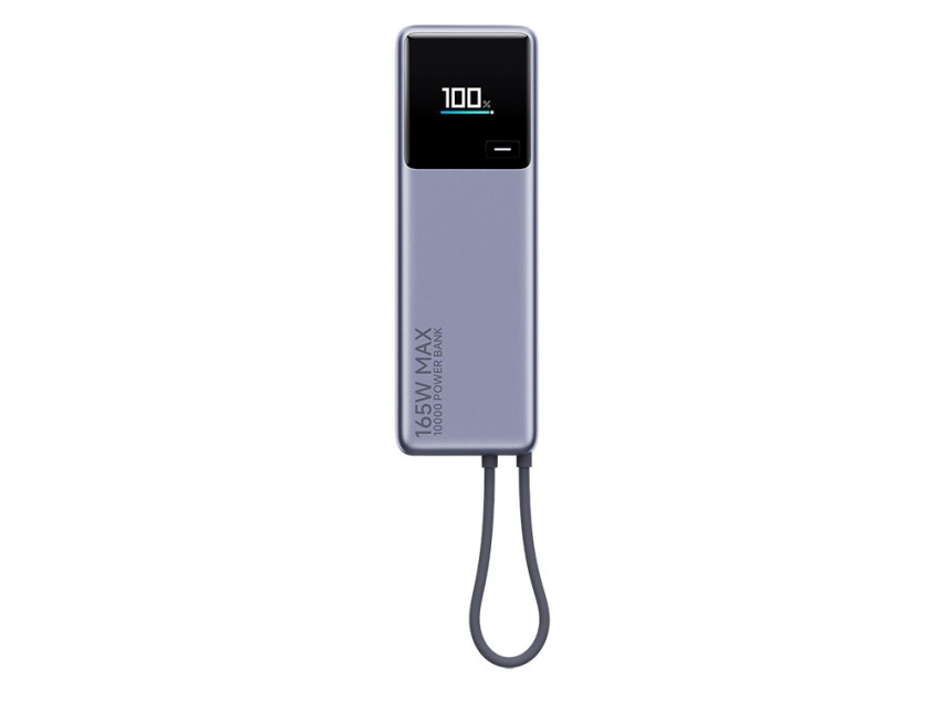Внешний аккумулятор со встроенным кабелем Xiaomi 165W Power Bank, 10000 мАч