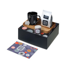 Подарочный набор Re:y. Hearth  с кружкой, подносом и чаем