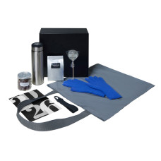 Подарочный набор Re:Breathe с перчатками, термосом и чаем