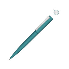Ручка шариковая металлическая Brush Gum, soft-touch
