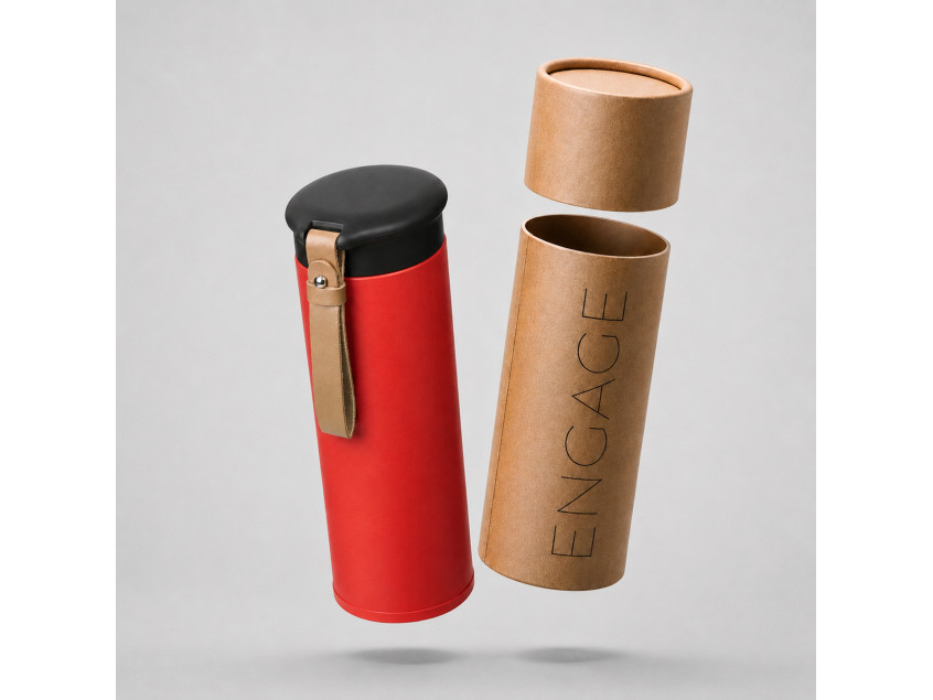 Вакуумный термос Engage,тубус, 450 мл