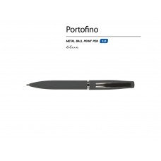 Ручка металлическая шариковая Portofino, софт-тач