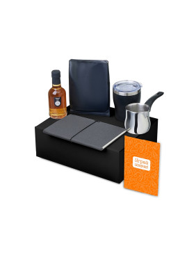 Подарочный набор Re:y. Routine с туркой, термокружкой и кофе