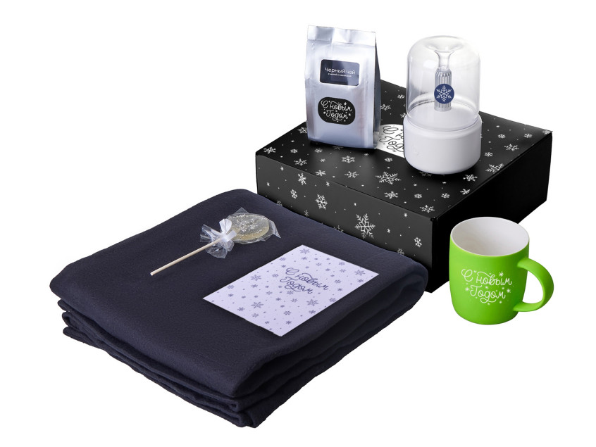 Подарочный набор Re:Haven с пледом, увлажнителем и кружкой