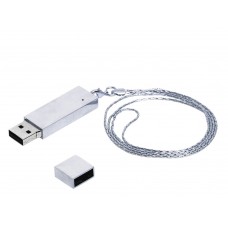 USB 2.0- флешка на 8 Гб в виде металлического слитка