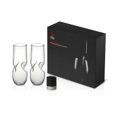 Набор из двух бокалов и пробки для шампанского Bubbly Bliss