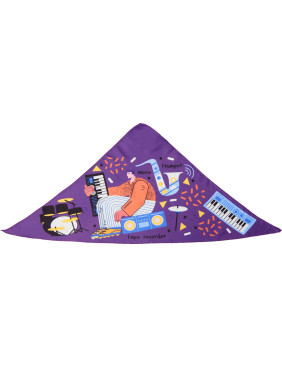 Треугольная бандана с возможностью полноцветной печати