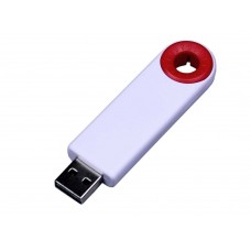 USB 2.0- флешка промо на 8 Гб прямоугольной формы, выдвижной механизм