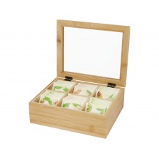 Бамбуковая коробка для чая Ocre