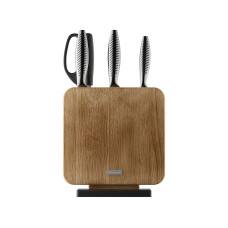 Набор из 5 кухонных ножей, ножниц и блока для ножей VERA