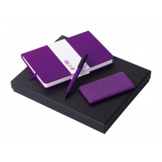 Подарочный набор COLOR IT c блокнотом, ручкой и повербанком, 5000 mAh