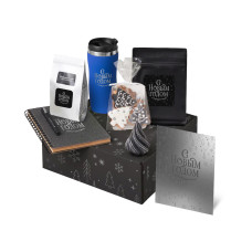 Подарочный набор Re:Charge с термокружкой, кофе и блокнотом