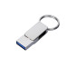 USB 2.0- флешка Mercury на 128 Гб с поворотным механизмом и дополнительным разъемом Type-C