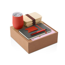 Набор Refreshment с термокружкой, блокнотом, ручкой и ланчбоксом