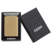 Зажигалка ZIPPO с покрытием Brushed Brass
