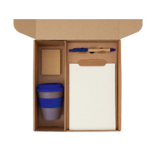 Набор Halm с блокнотом, ручкой и стаканом