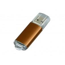 USB 2.0- флешка на 16 Гб с прозрачным колпачком