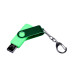 USB 2.0/micro USB/Type-С- флешка на 32 Гб 3-в-1 с поворотным механизмом
