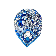 Платок Царевна-Лебедь 100% шелк