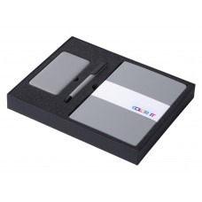 Подарочный набор COLOR IT c блокнотом, ручкой и повербанком, 5000 mAh