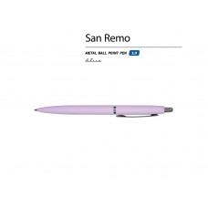 Ручка металлическая шариковая San Remo, софт-тач