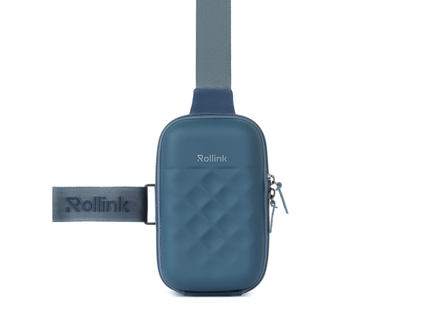 Дорожная сумочка Rollink Mini Bag Go 19,5x12x6 см, синяя Дорожная сумочка Rollink Mini Bag Go 19,5x12x6 см, синяя