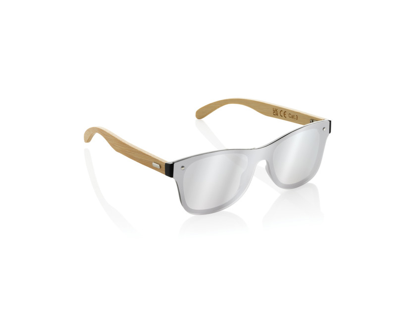 Солнцезащитные очки Prism из переработанного пластика RCS с бамбуковыми дужками