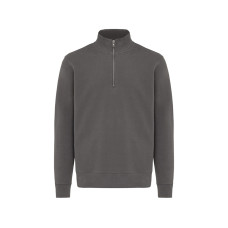 Свитшот на молнии Iqoniq Elgon из переработанного хлопка, 300 г/м²