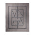 Плед VINGA Monogram из переработанного полиэстера GRS, 170x130 см