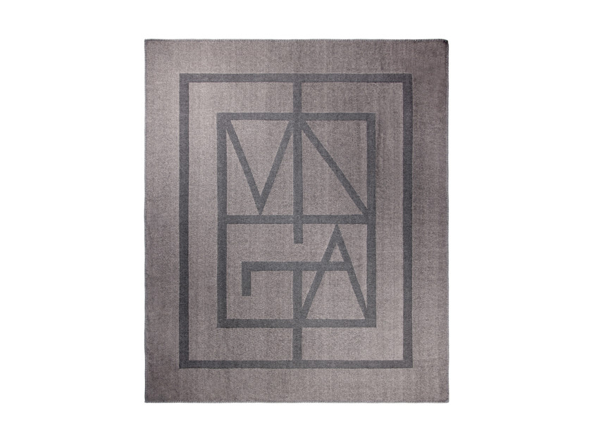 Плед VINGA Monogram из переработанного полиэстера GRS, 170x130 см Плед VINGA Monogram из переработанного полиэстера GRS, 170x130 см