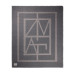 Плед VINGA Monogram из переработанного полиэстера GRS, 170x130 см Плед VINGA Monogram из переработанного полиэстера GRS, 170x130 см