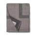 Плед VINGA Monogram из переработанного полиэстера GRS, 170x130 см Плед VINGA Monogram из переработанного полиэстера GRS, 170x130 см