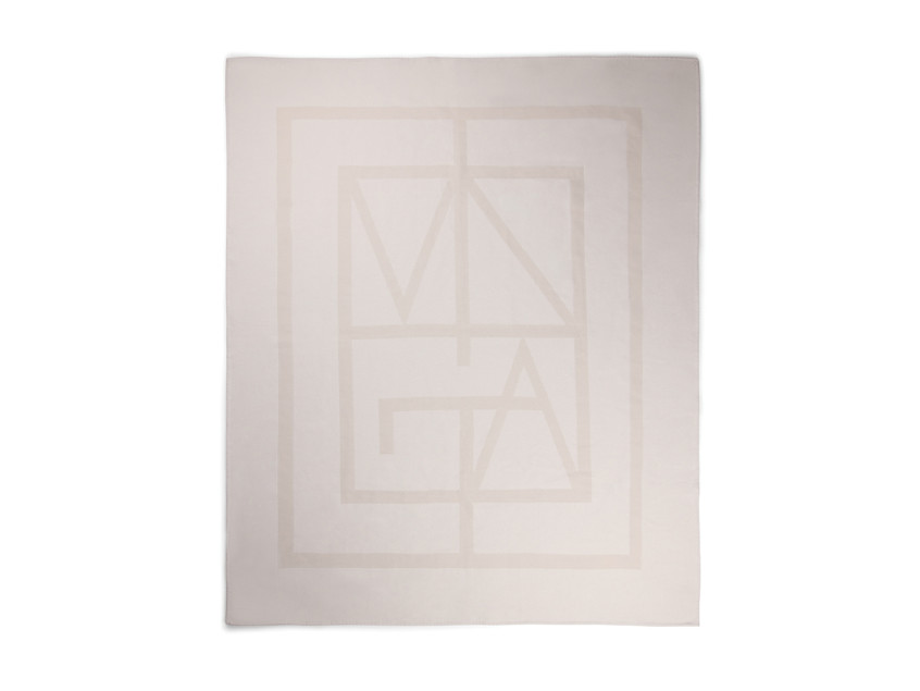 Плед VINGA Monogram из переработанного полиэстера GRS, 170x130 см Плед VINGA Monogram из переработанного полиэстера GRS, 170x130 см