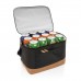 Двухцветная сумка-холодильник Impact XL из RPET AWARE™ и натуральной пробки