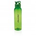 Герметичная бутылка для воды из AS-пластика, зеленая