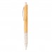 Ручка из бамбука и пшеничной соломы