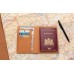 Эко-обложка для паспорта Cork  с RFID защитой