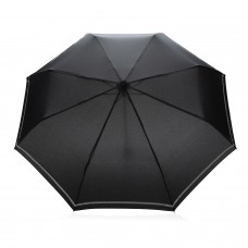 Компактный зонт Impact из RPET AWARE™ со светоотражающей полосой, 20.5