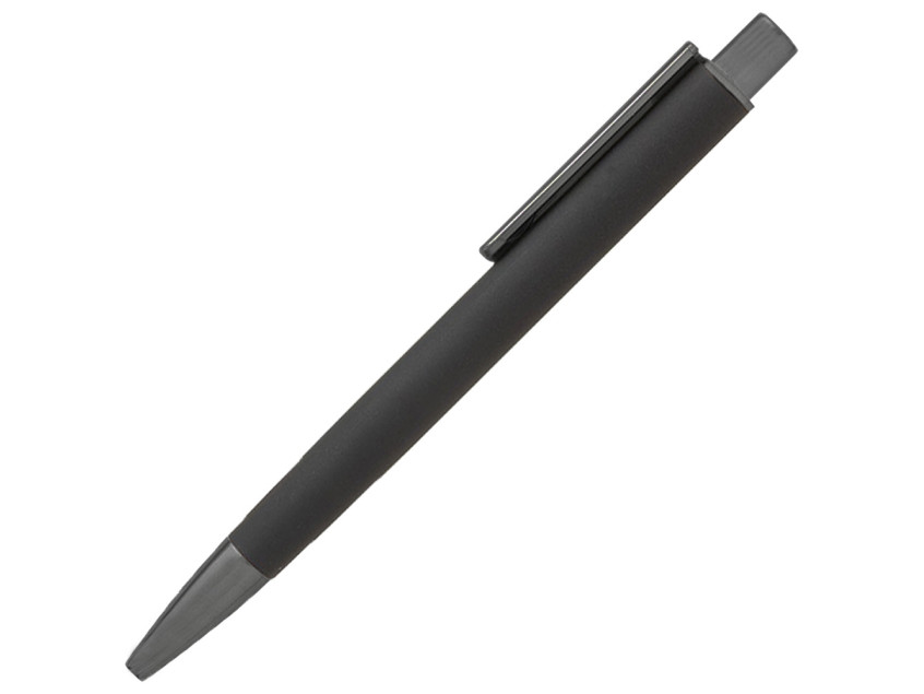 Ручка шариковая, Lotte Soft Touch Gun Metall Requis, черная